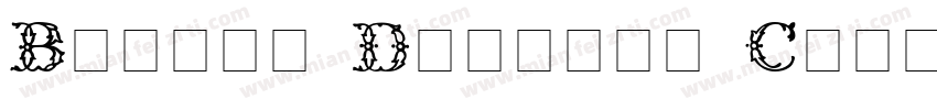Baguet Display Caps SSi字体转换